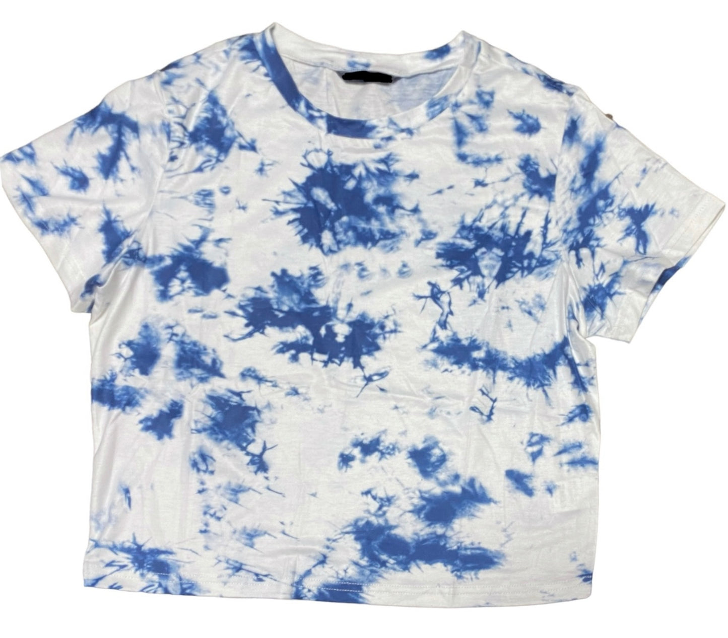 Tie Dye Blue Multicoloured T-Shirt