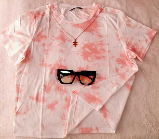 Pink Tie Dye T-shirt