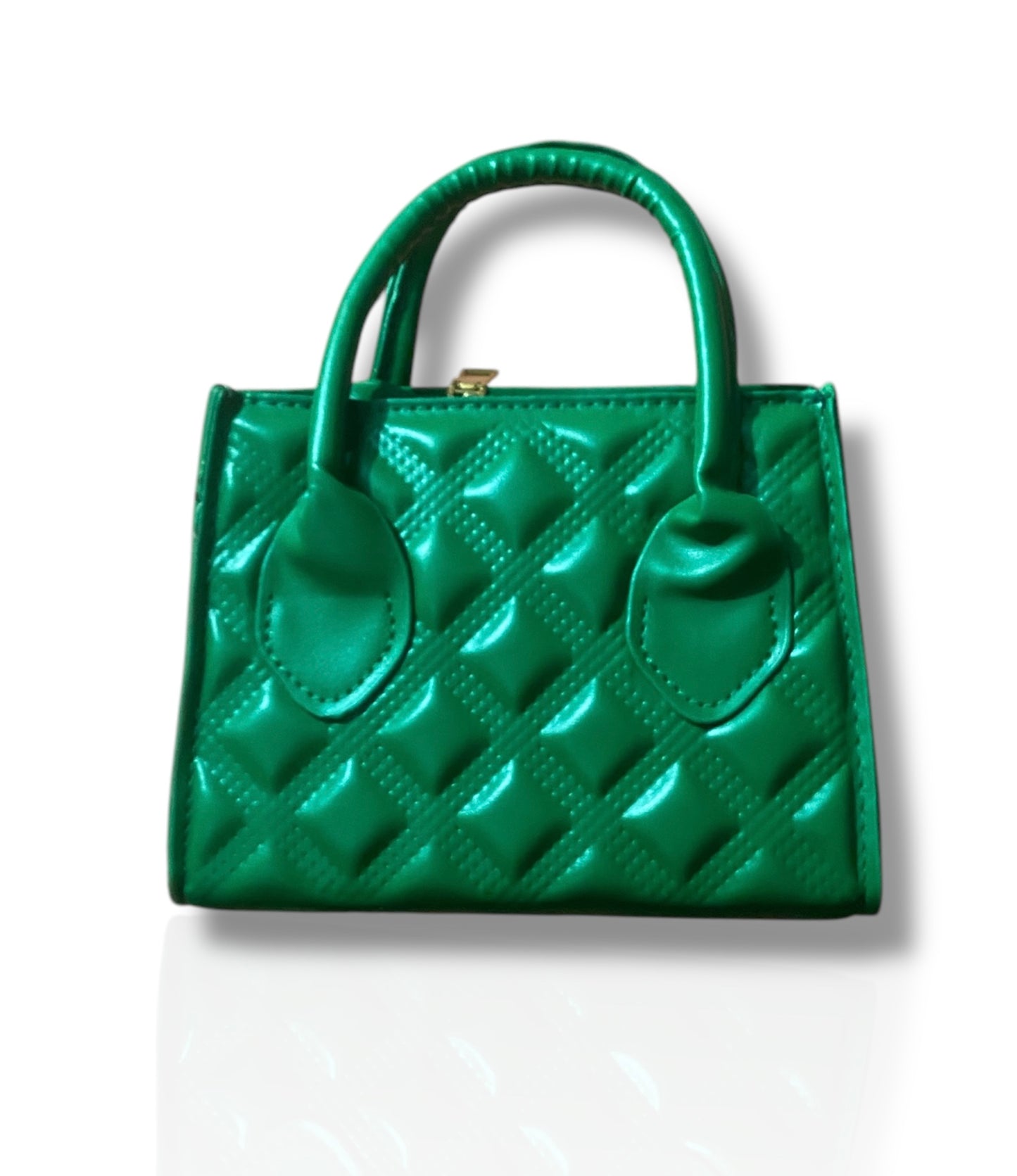 Emerald Quilted Bag